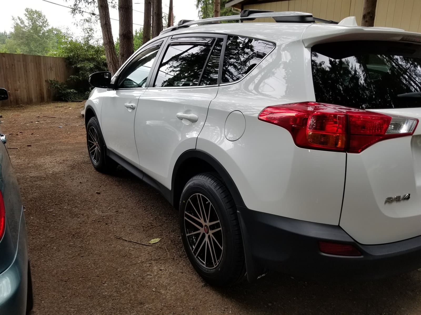 2015 Toyota RAV4 with 17x8 wheels
