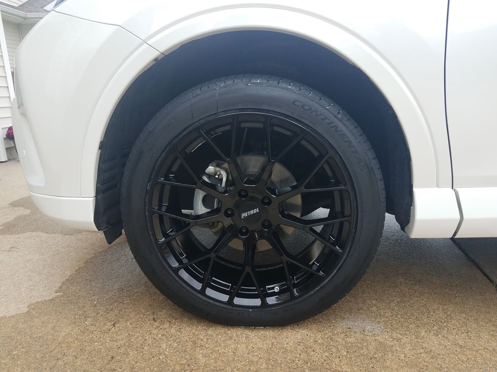2017 Toyota RAV4 with 20x8.5 wheels