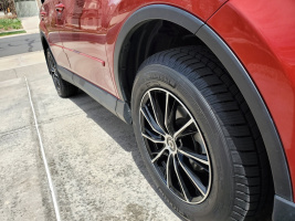 2017 Toyota RAV4 with 17x7.5 wheels
