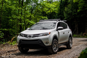 2018 Toyota RAV4 with 17x8 wheels