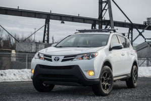 2018 Toyota RAV4 with R243 TRD wheels