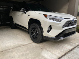 2019 Toyota RAV4 with 17x8 wheels