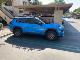 2010 Toyota RAV4 with 16x8 wheels