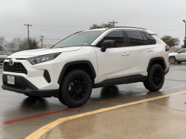 2019 Toyota RAV4 with 17x8 wheels