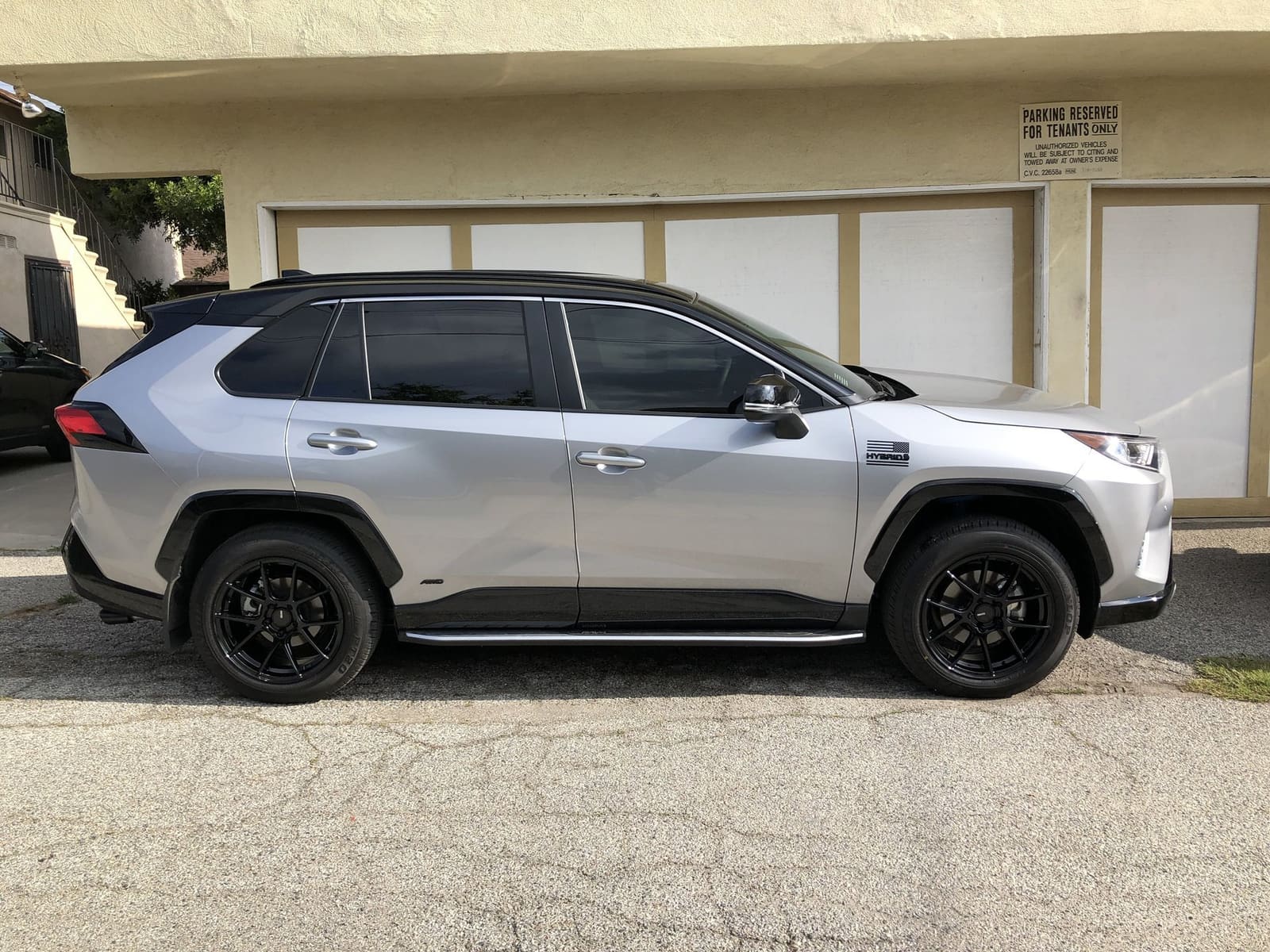 2019 Toyota RAV4 with 18x8 wheels