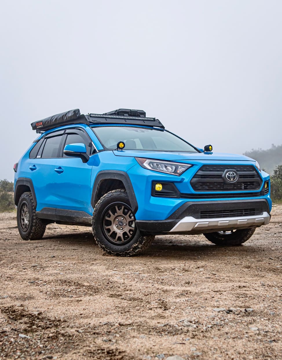 2012 Toyota RAV4 with 17x8 Relations RR5-S wheels