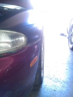 1995 Nissan S14 with 17x7 Kei Office KS-05 wheels