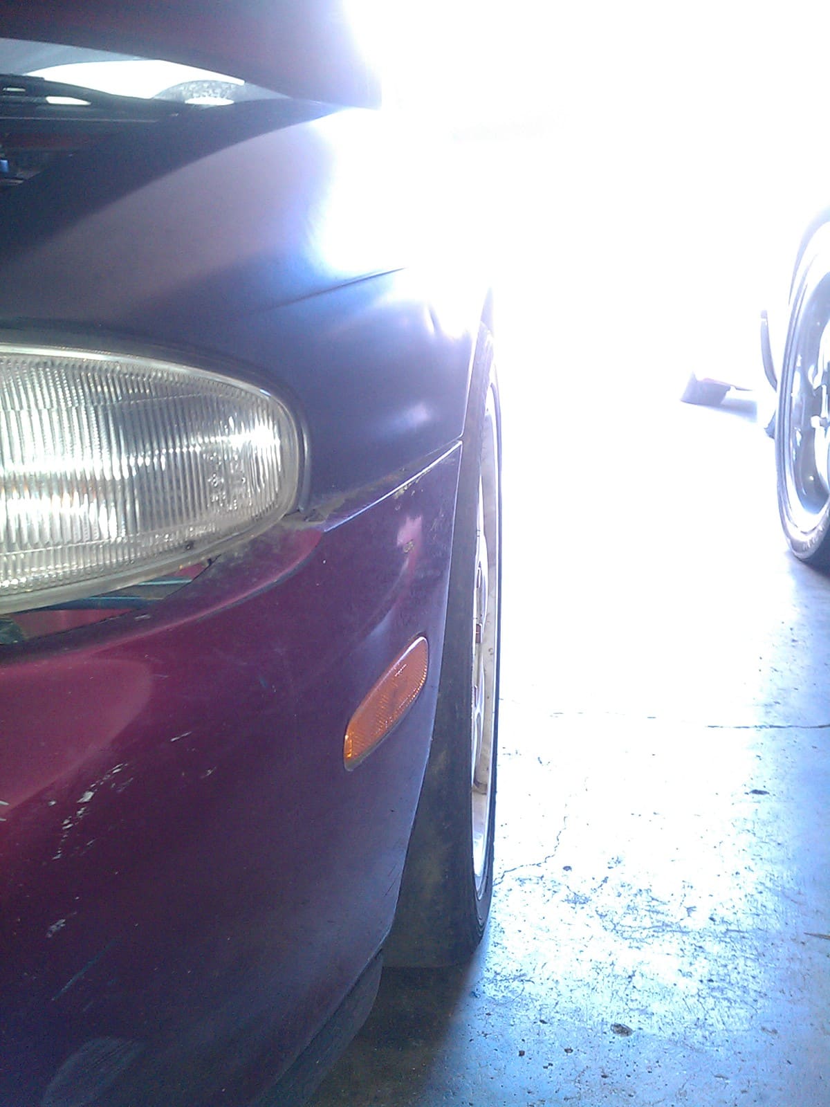 1995 Nissan S14 with 17x7 Kei Office KS-05 wheels