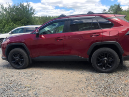 2020 Toyota RAV4 with 17x8 Thunder wheels
