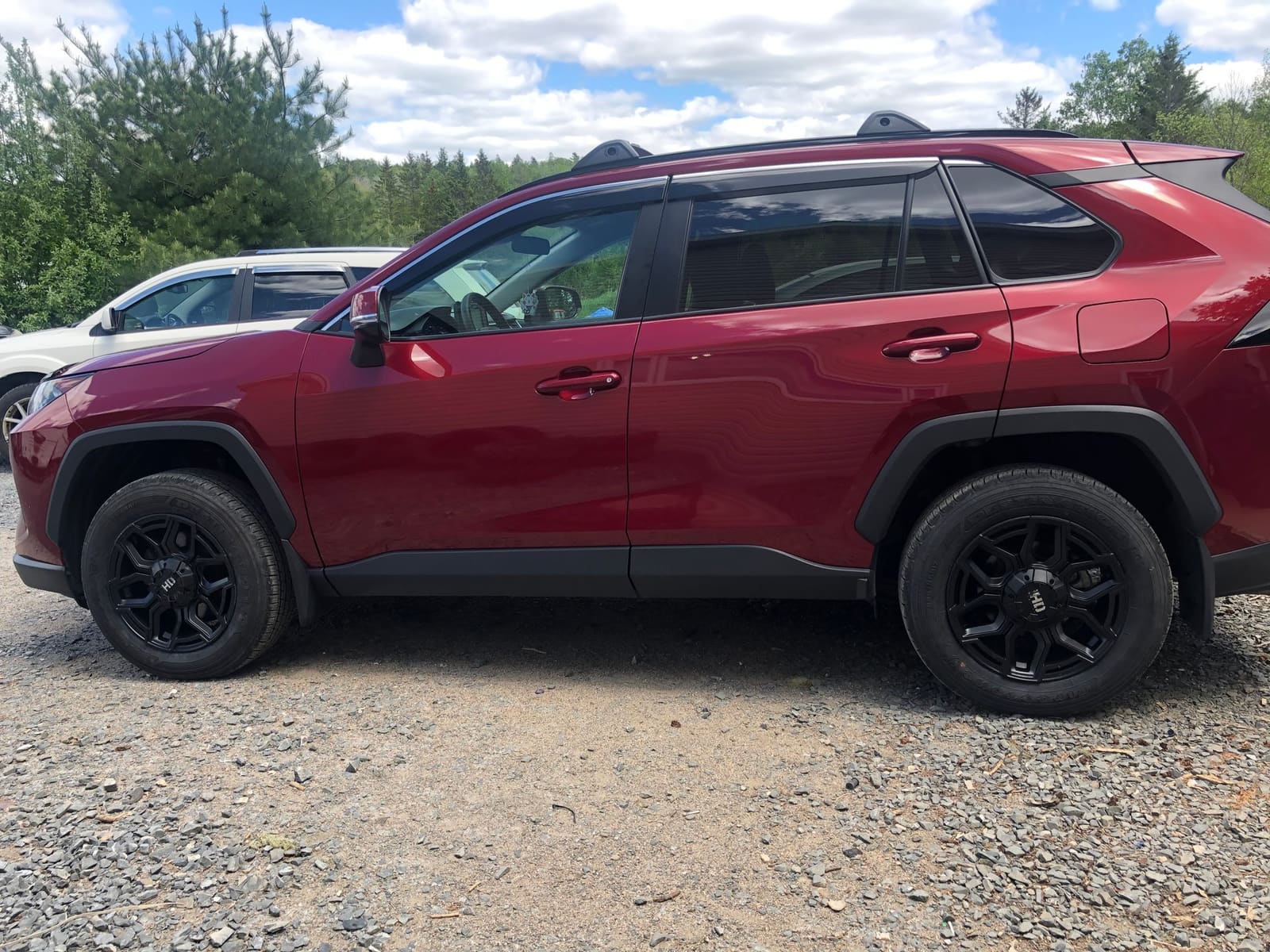 2020 Toyota RAV4 with 17x8 Thunder wheels