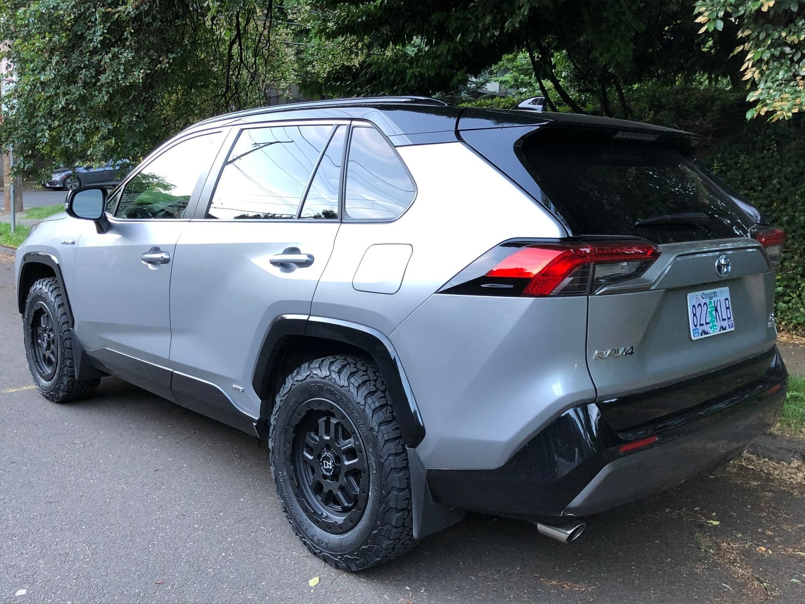 2019 Toyota RAV4 with 17x8 wheels