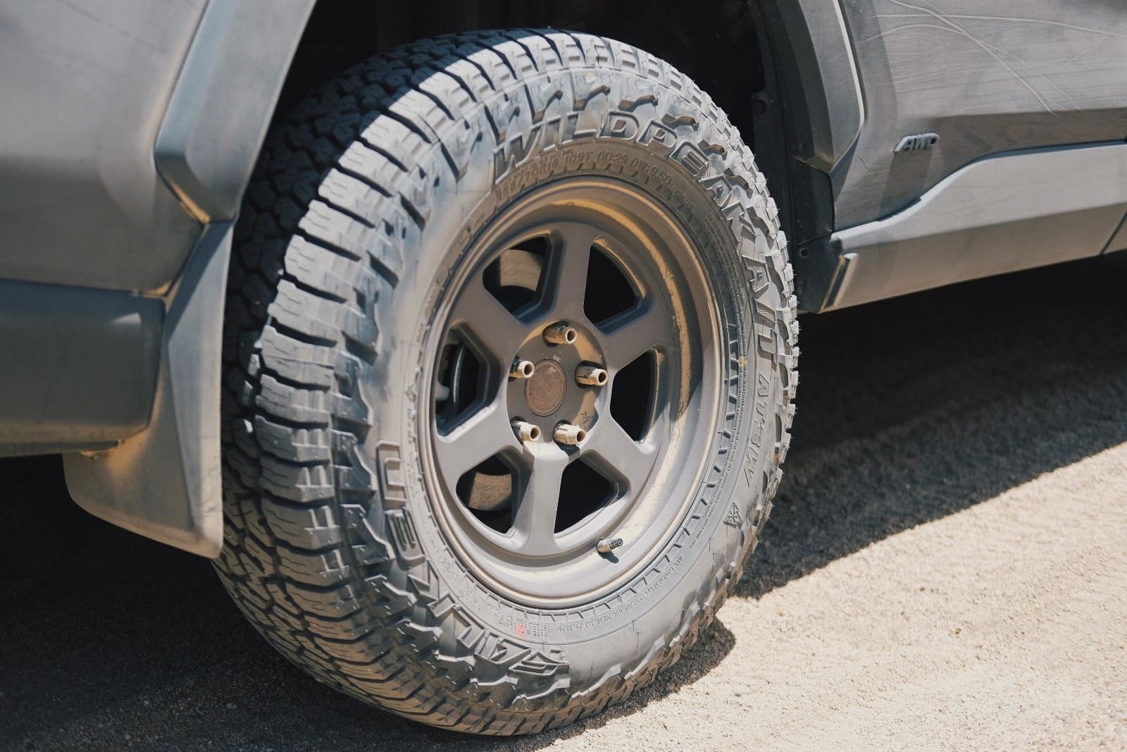 2019 Toyota RAV4 with 16x7 wheels
