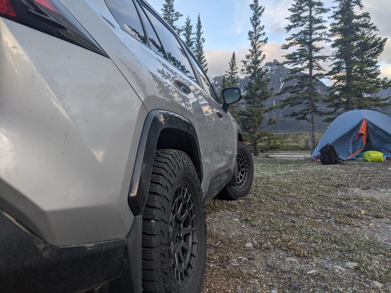 2019 Toyota RAV4 with 16x7 wheels