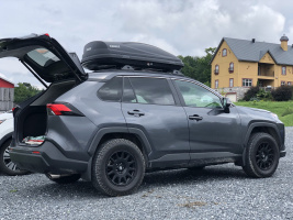 2019 Toyota RAV4 with 17x7.5 LP1 wheels