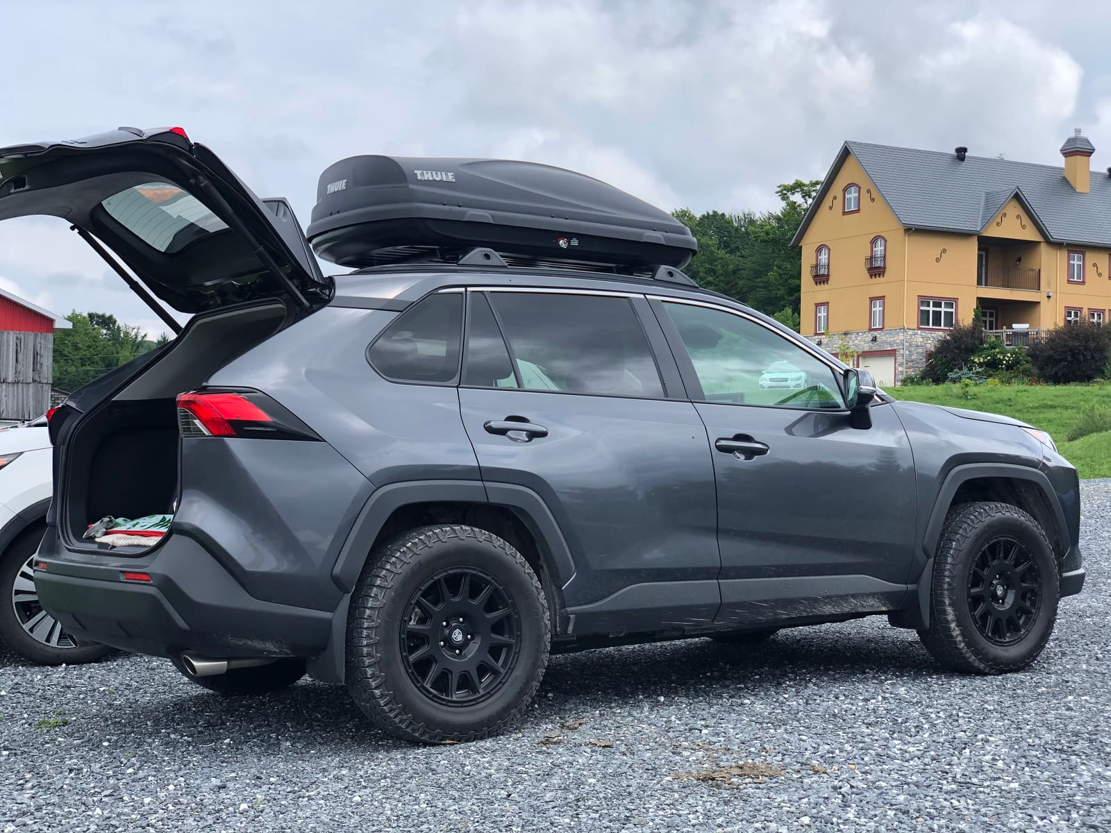 2019 Toyota RAV4 with 17x7.5 LP1 wheels