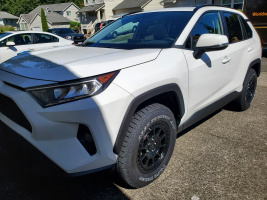 2020 Toyota RAV4 with 17x8 Traverse MX wheels