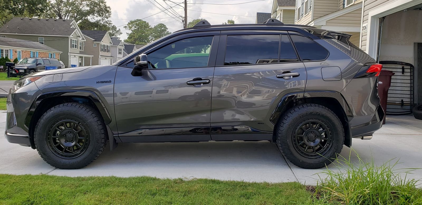 2020 Toyota RAV4 with 17x8 wheels