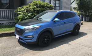 2019 Toyota RAV4 with 19x8.5 wheels