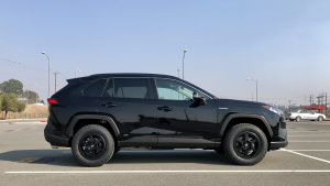 2020 Toyota RAV4 with 17x8 LP3 wheels