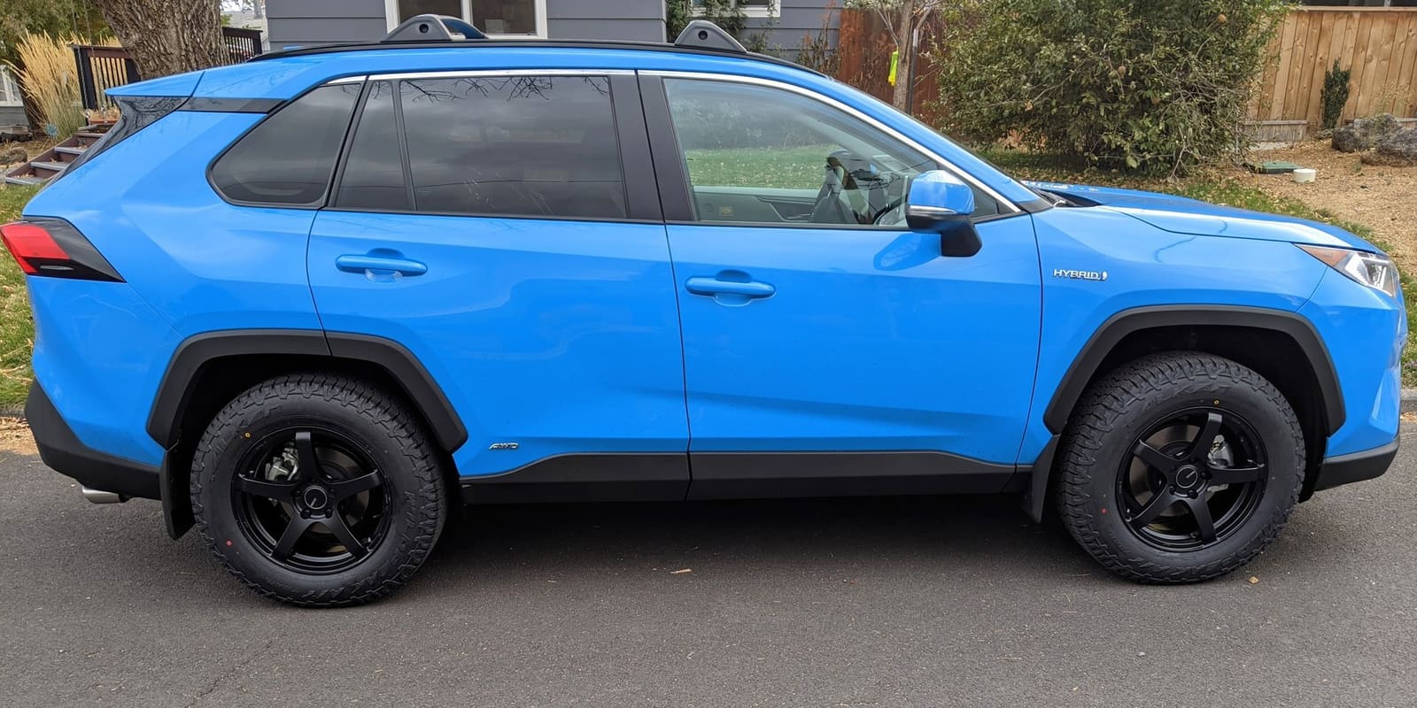 2020 Toyota RAV4 with 17x8 wheels