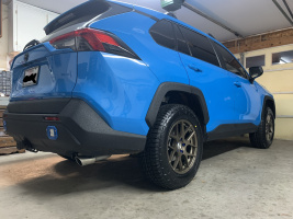 2020 Toyota RAV4 with 17x8 wheels