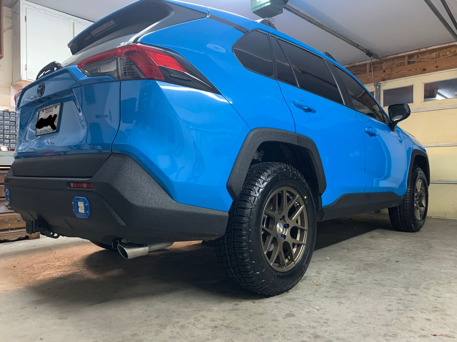 2020 Toyota RAV4 with 17x8 wheels