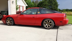 1989 Nissan S13 with 16x8 XXR 522 wheels