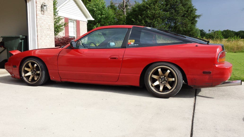 1989 Nissan S13 with 16x8 XXR 522 wheels