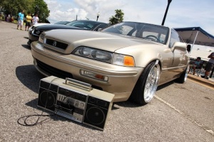 1995 Acura Legend with 18x9.5 XXR 531 wheels