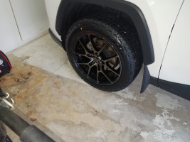 2019 Toyota RAV4 with 19x8.5 wheels