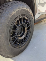 2020 Toyota RAV4 with 17x8 wheels