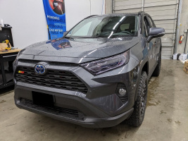 2021 Toyota RAV4 with 17x8 wheels