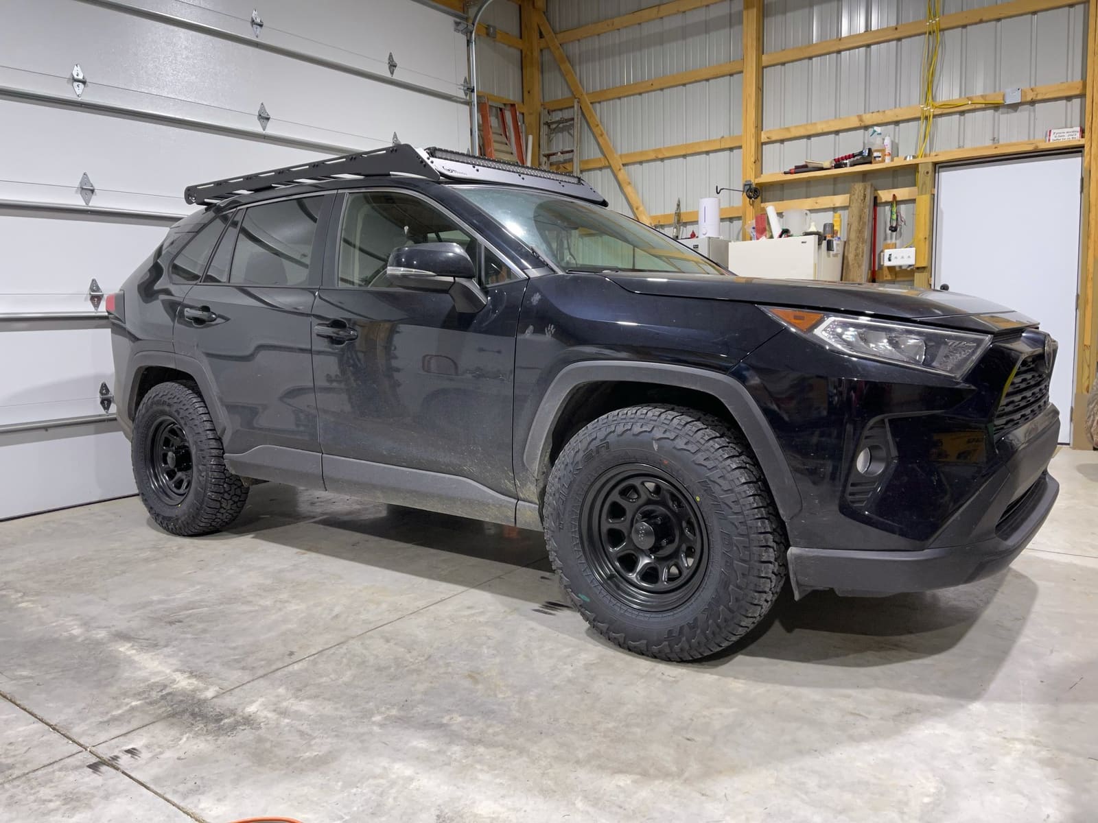 2021 Toyota RAV4 with 16x8 wheels