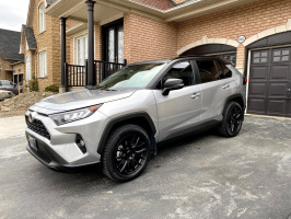 2020 Toyota RAV4 with 19x8.5 wheels