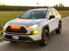 2021 Toyota RAV4 with 17x9.5 wheels