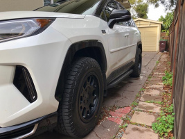 2021 Toyota RAV4 with 17x8 wheels