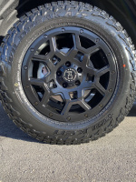 2021 Toyota RAV4 with 17x8 wheels