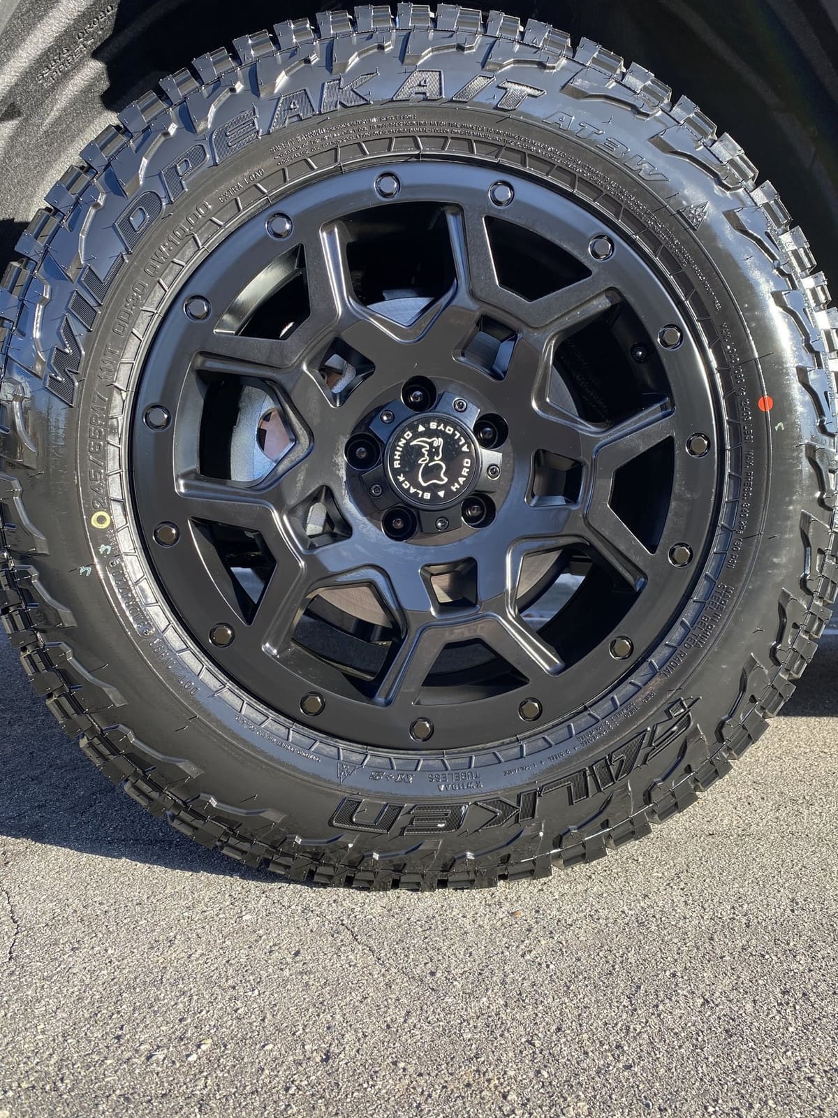 2021 Toyota RAV4 with 17x8 wheels
