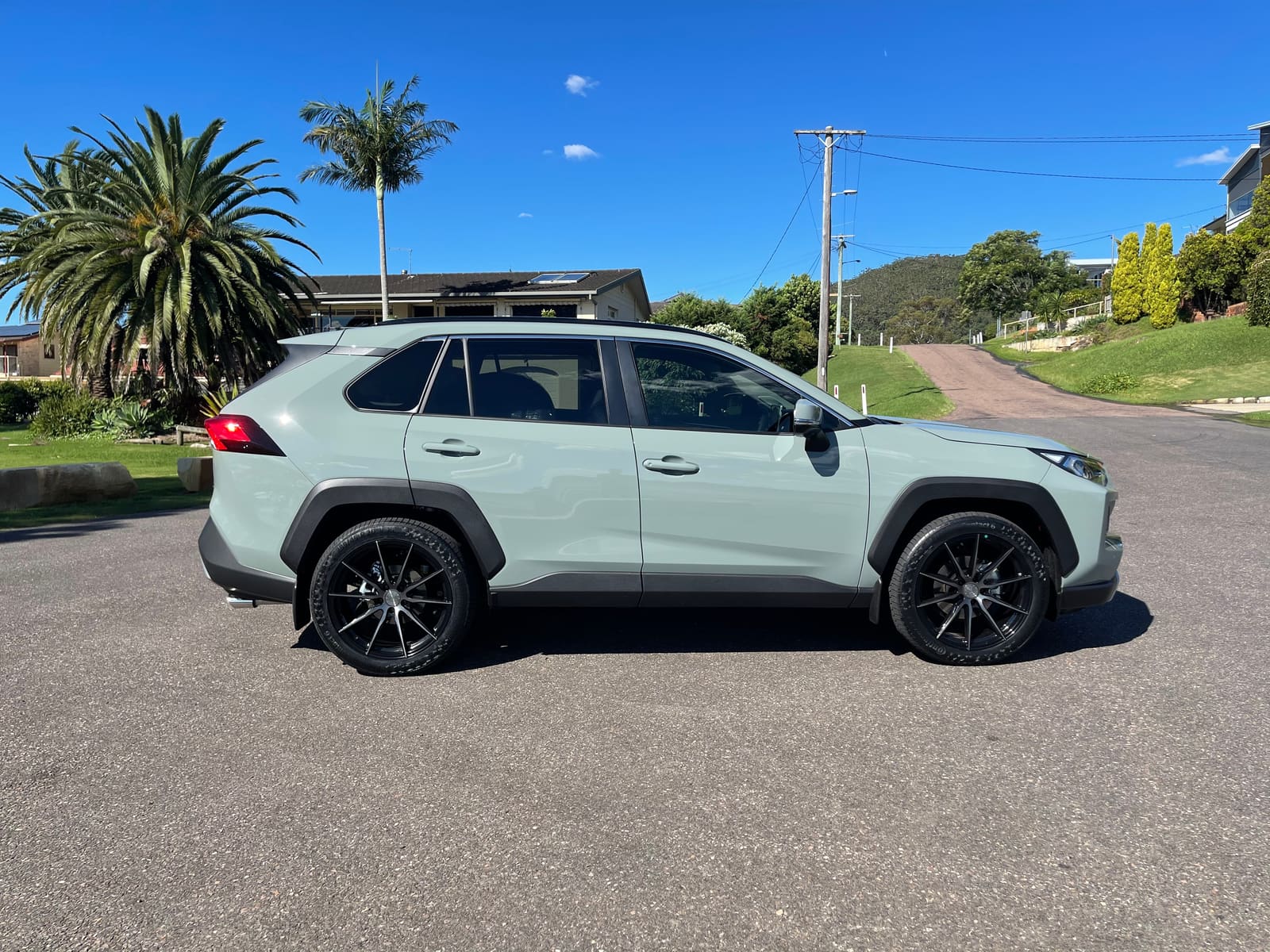 2021 Toyota RAV4 with 20x8.5 wheels