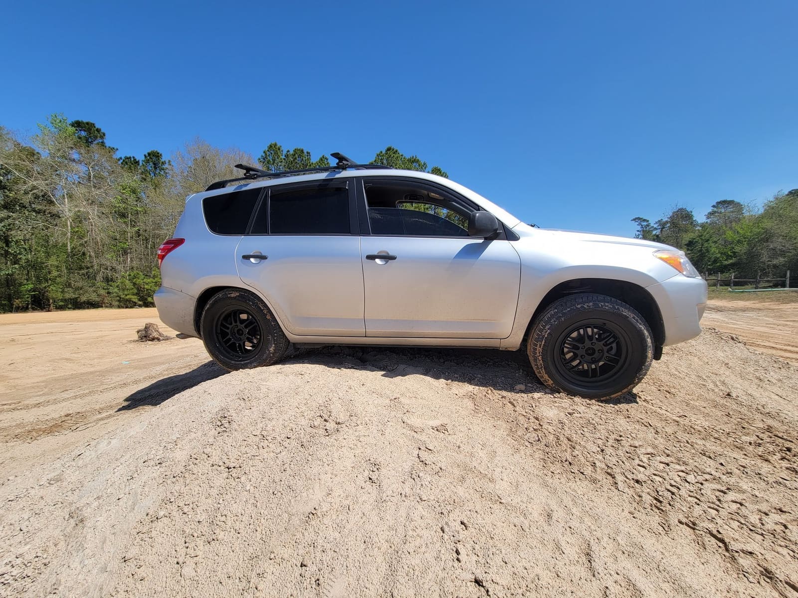 2020 Toyota RAV4 with 17x8 wheels