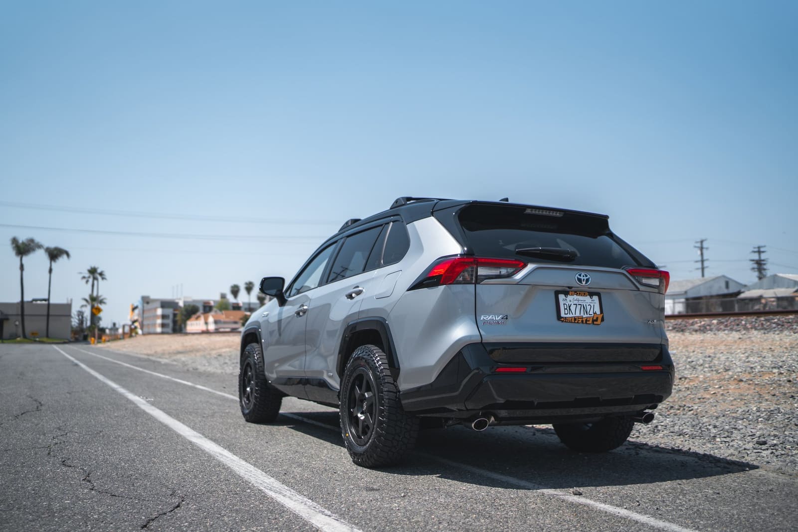 2021 Toyota RAV4 with 17x8 LP3 wheels