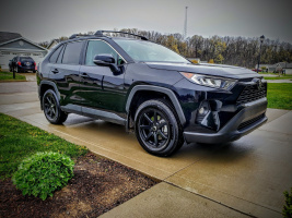 2020 Toyota RAV4 with 17x7.5 wheels