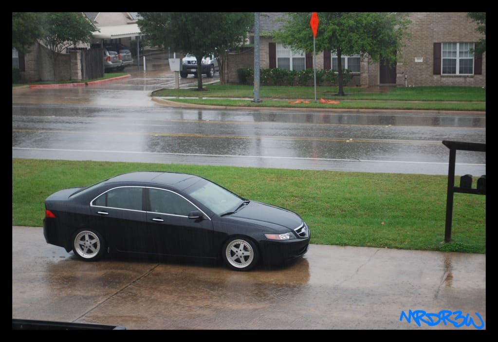 2004 Acura TSX with 17x8 Work Equip wheels