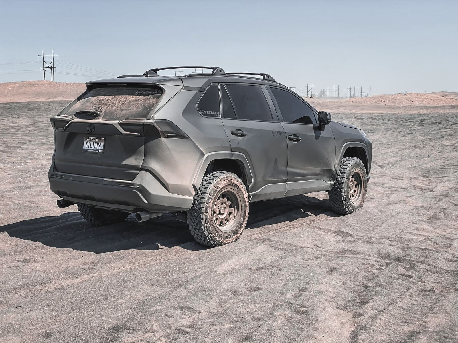 2021 Toyota RAV4 with 16x8 wheels