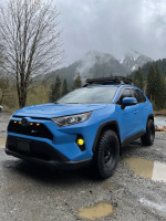 2021 Toyota RAV4 with 16x8 wheels