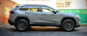 2021 Toyota RAV4 with 17x8 wheels