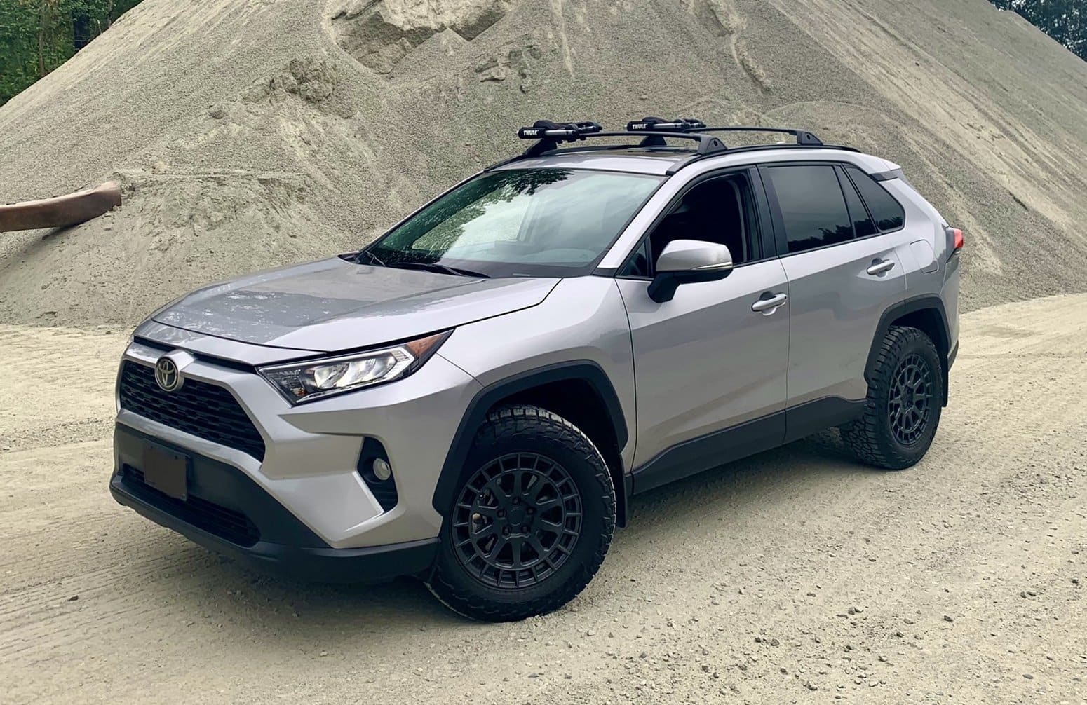2021 Toyota RAV4 with 17x8 wheels