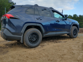 2021 Toyota RAV4 with 16x7 wheels