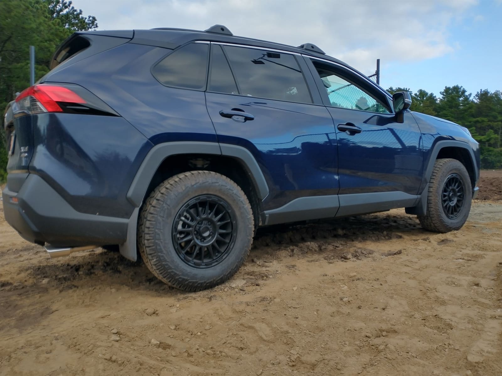 2021 Toyota RAV4 with 16x7 wheels