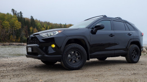 2021 Toyota RAV4 with 16x7 wheels